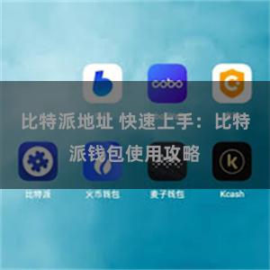 比特派地址 快速上手：比特派钱包使用攻略