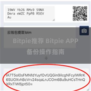 Bitpie推荐 Bitpie APP备份操作指南