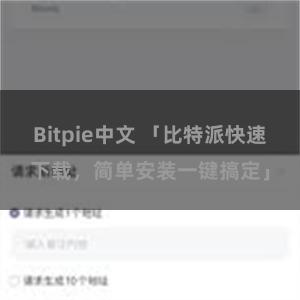 Bitpie中文 「比特派快速下载，简单安装一键搞定」