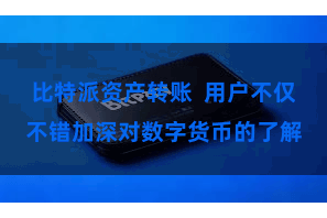 比特派资产转账  用户不仅不错加深对数字货币的了解