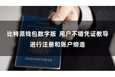 比特派钱包数字版  用户不错凭证教导进行注册和账户缔造