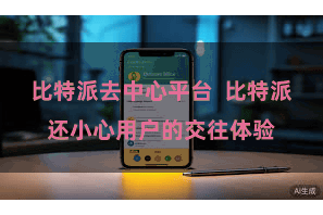 比特派去中心平台  比特派还小心用户的交往体验